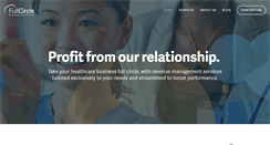 Desktop Screenshot of fullcirclemedical.com